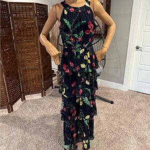 Tommy Hilfiger navy floral dresss